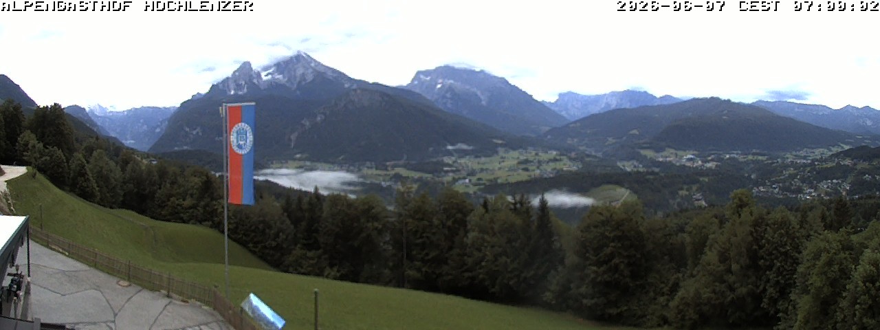 Archiv Foto Webcam Schönau am Königssee: Alpengasthof Hochlenzer