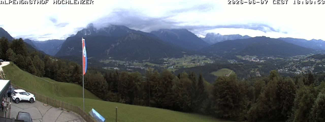 Archiv Foto Webcam Schönau am Königssee: Alpengasthof Hochlenzer
