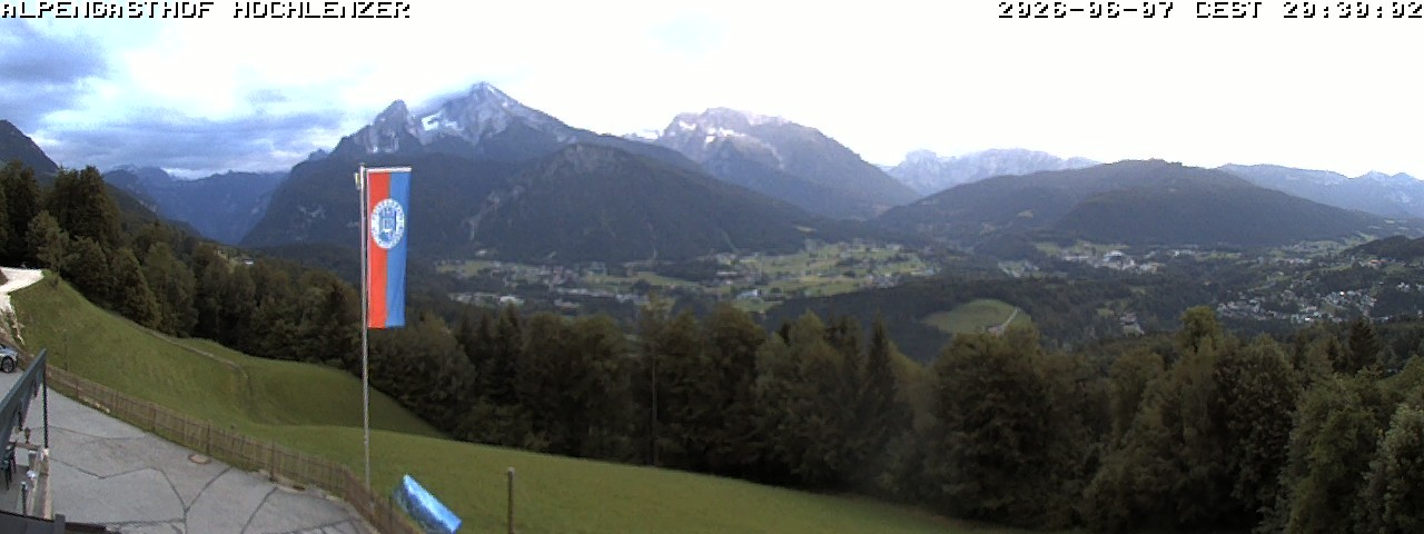 Archiv Foto Webcam Schönau am Königssee: Alpengasthof Hochlenzer
