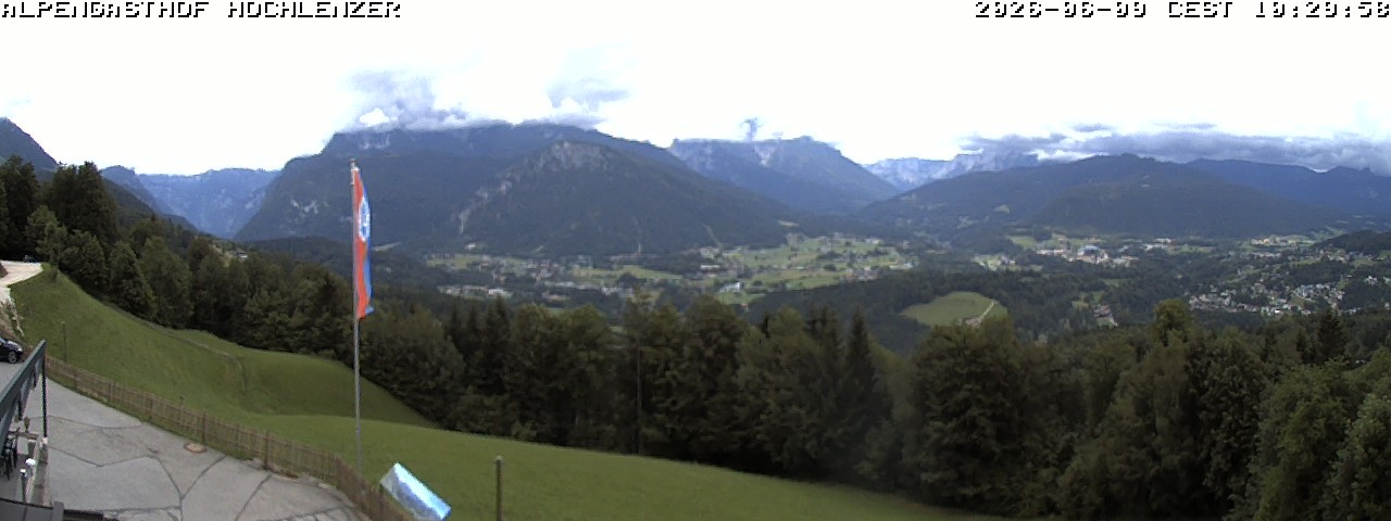 Archiv Foto Webcam Schönau am Königssee: Alpengasthof Hochlenzer