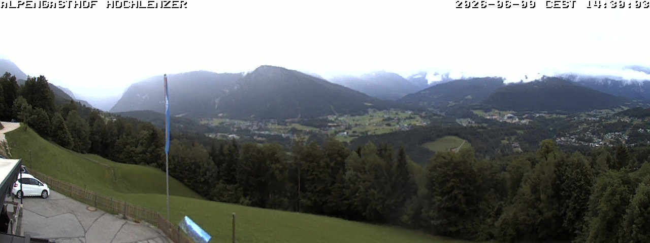 Archiv Foto Webcam Schönau am Königssee: Alpengasthof Hochlenzer