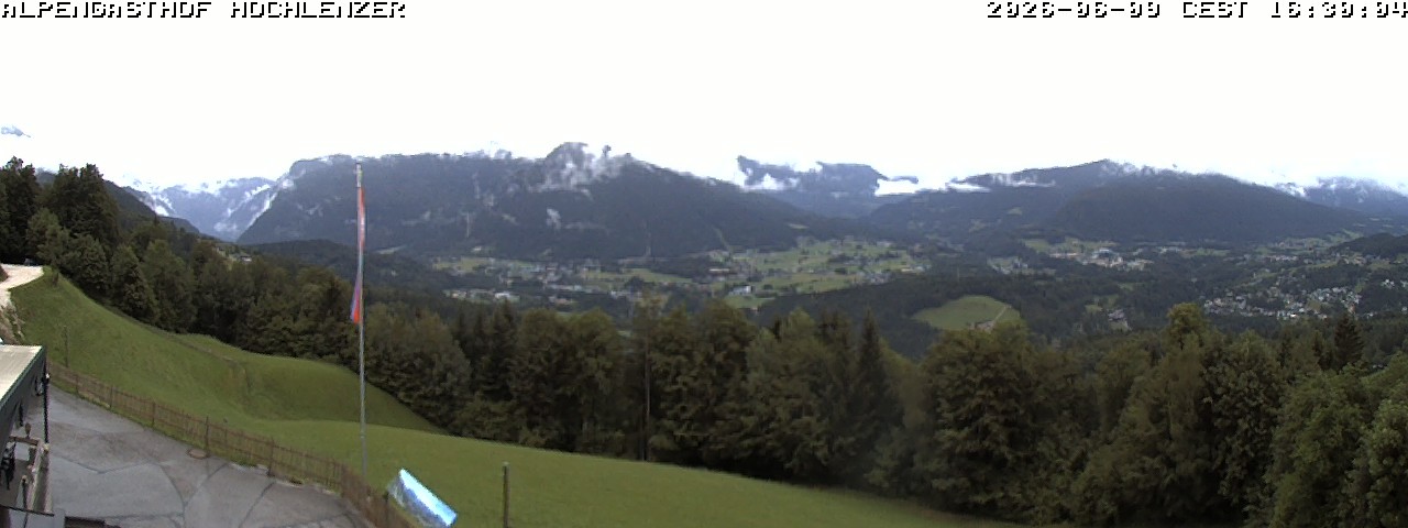 Archiv Foto Webcam Schönau am Königssee: Alpengasthof Hochlenzer