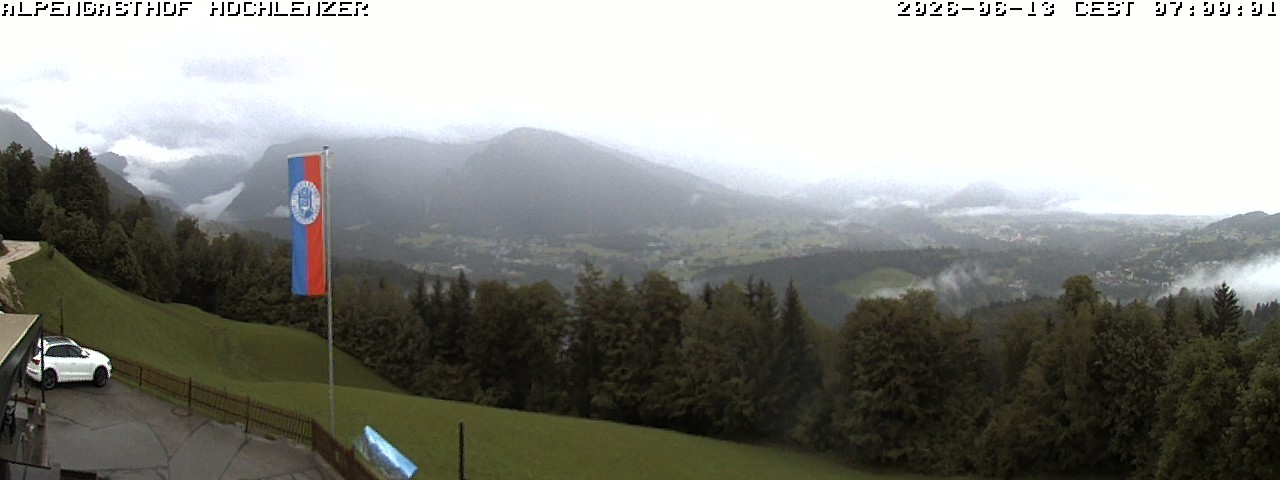 Archiv Foto Webcam Schönau am Königssee: Alpengasthof Hochlenzer