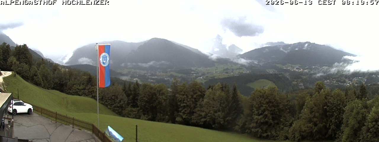 Archiv Foto Webcam Schönau am Königssee: Alpengasthof Hochlenzer