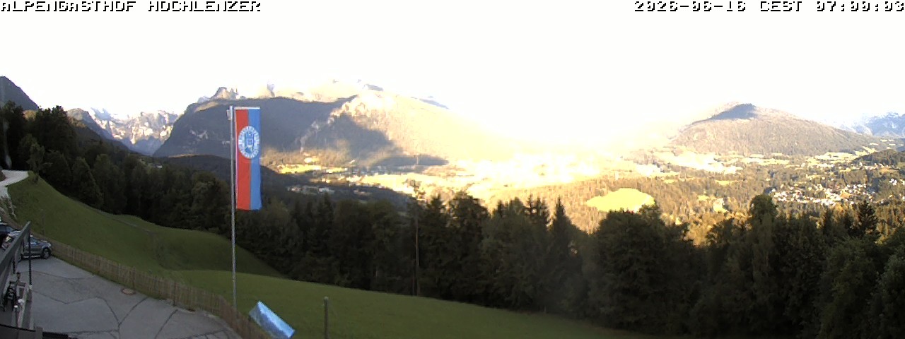 Archiv Foto Webcam Schönau am Königssee: Alpengasthof Hochlenzer