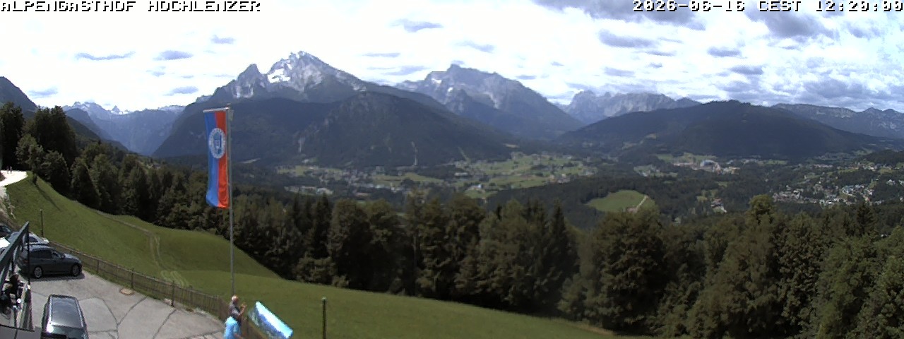 Archiv Foto Webcam Schönau am Königssee: Alpengasthof Hochlenzer