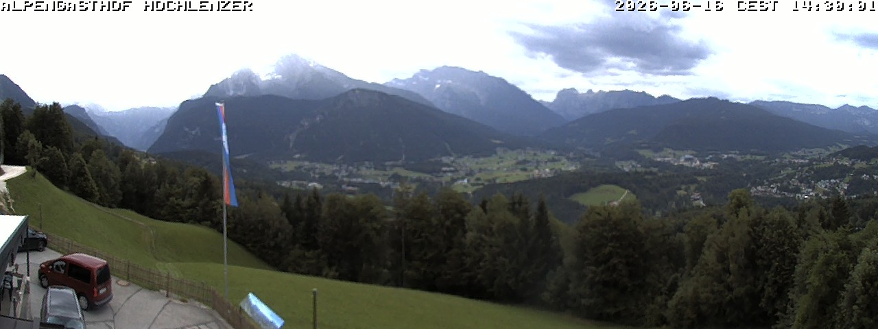 Archiv Foto Webcam Schönau am Königssee: Alpengasthof Hochlenzer