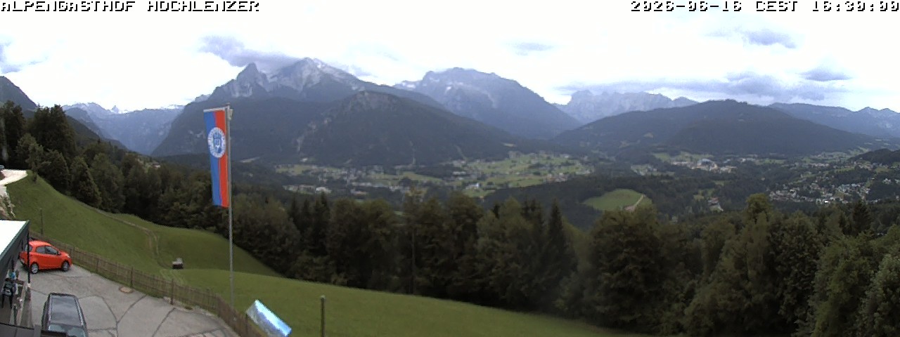 Archiv Foto Webcam Schönau am Königssee: Alpengasthof Hochlenzer