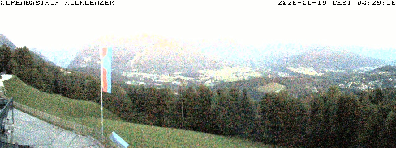 Archived image Webcam Schönau am Königssee - View Mountain Hut Hochlenzer