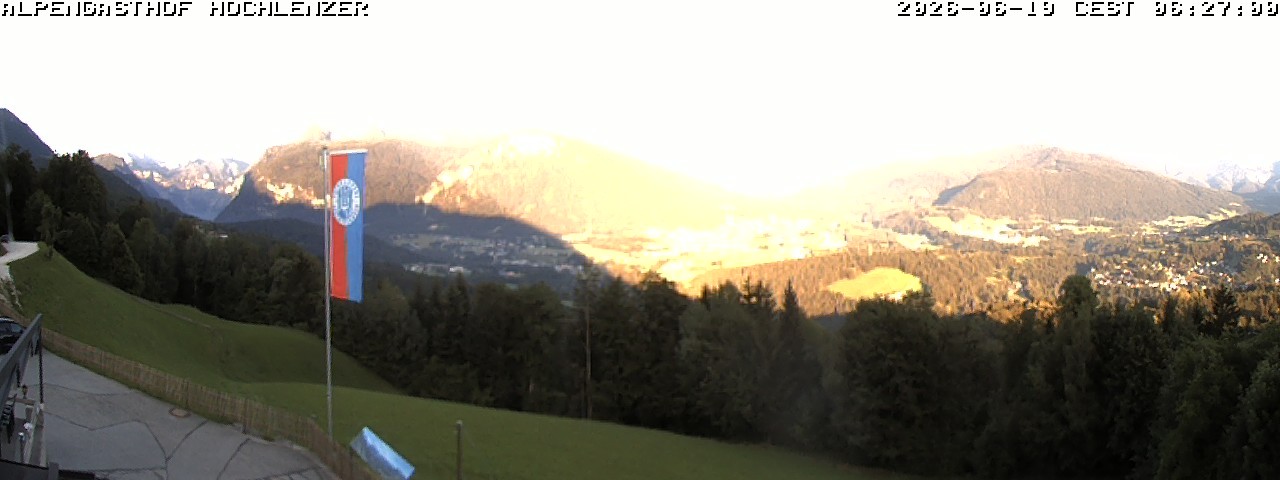 Archived image Webcam Schönau am Königssee - View Mountain Hut Hochlenzer