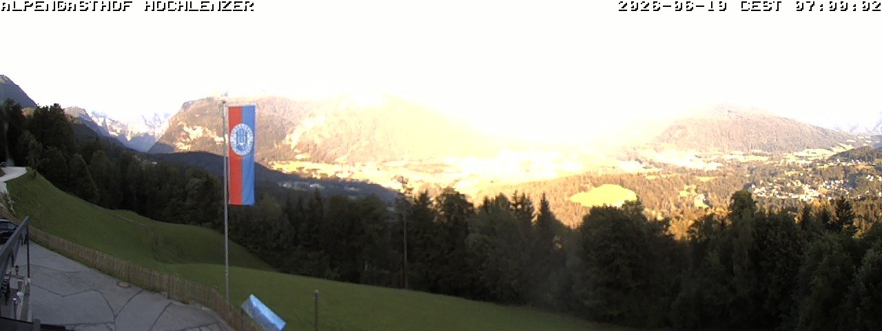 Archiv Foto Webcam Schönau am Königssee: Alpengasthof Hochlenzer