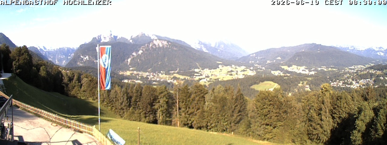 Archiv Foto Webcam Schönau am Königssee: Alpengasthof Hochlenzer