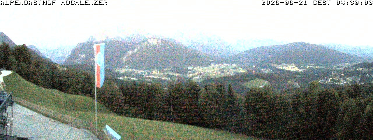 Archiv Foto Webcam Schönau am Königssee: Alpengasthof Hochlenzer