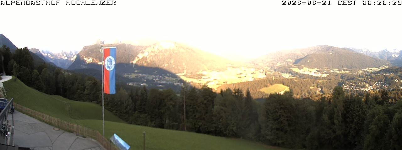Archiv Foto Webcam Schönau am Königssee: Alpengasthof Hochlenzer