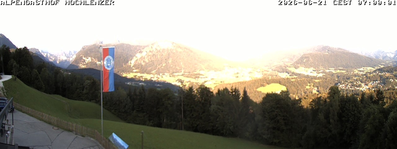 Archiv Foto Webcam Schönau am Königssee: Alpengasthof Hochlenzer