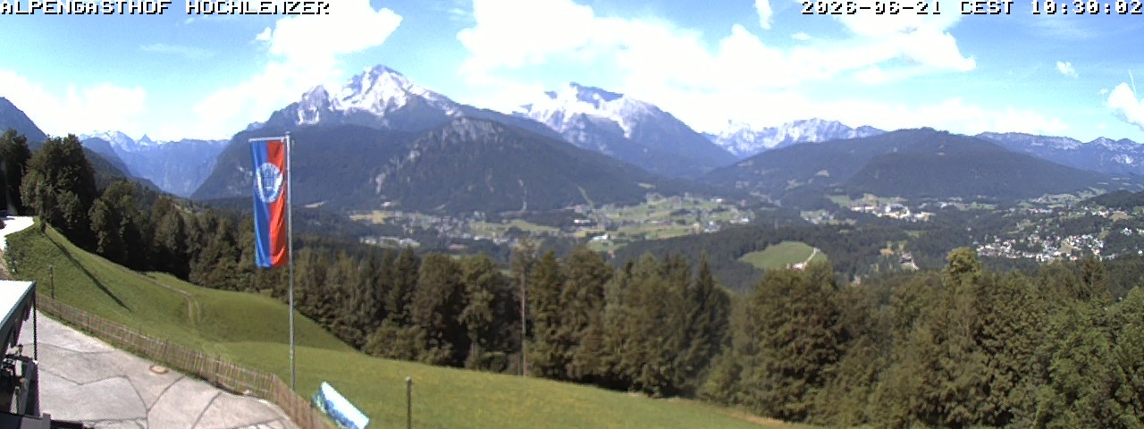 Archiv Foto Webcam Schönau am Königssee: Alpengasthof Hochlenzer