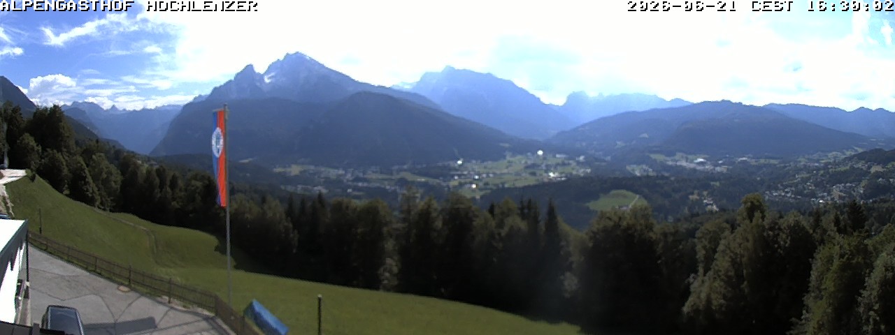 Archiv Foto Webcam Schönau am Königssee: Alpengasthof Hochlenzer
