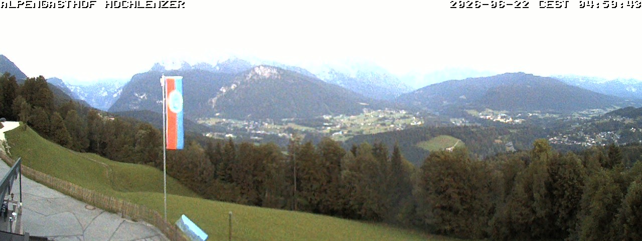 Archiv Foto Webcam Schönau am Königssee: Alpengasthof Hochlenzer