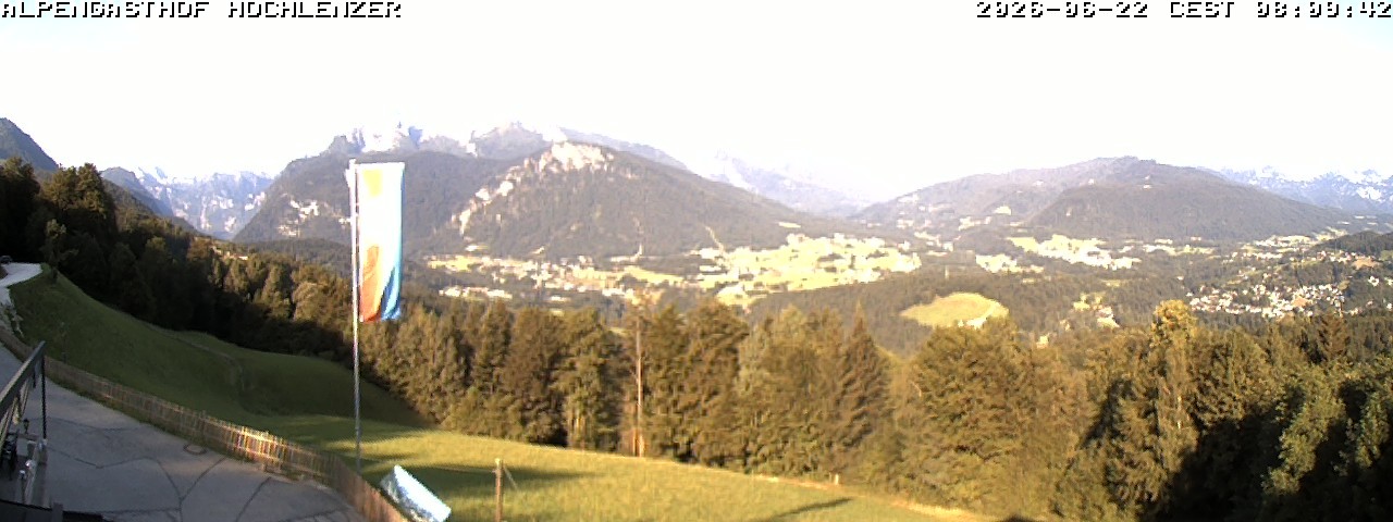 Archiv Foto Webcam Schönau am Königssee: Alpengasthof Hochlenzer