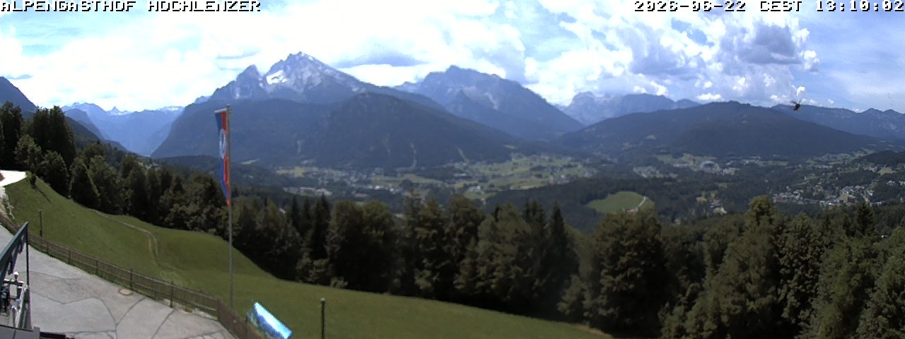 Archiv Foto Webcam Schönau am Königssee: Alpengasthof Hochlenzer