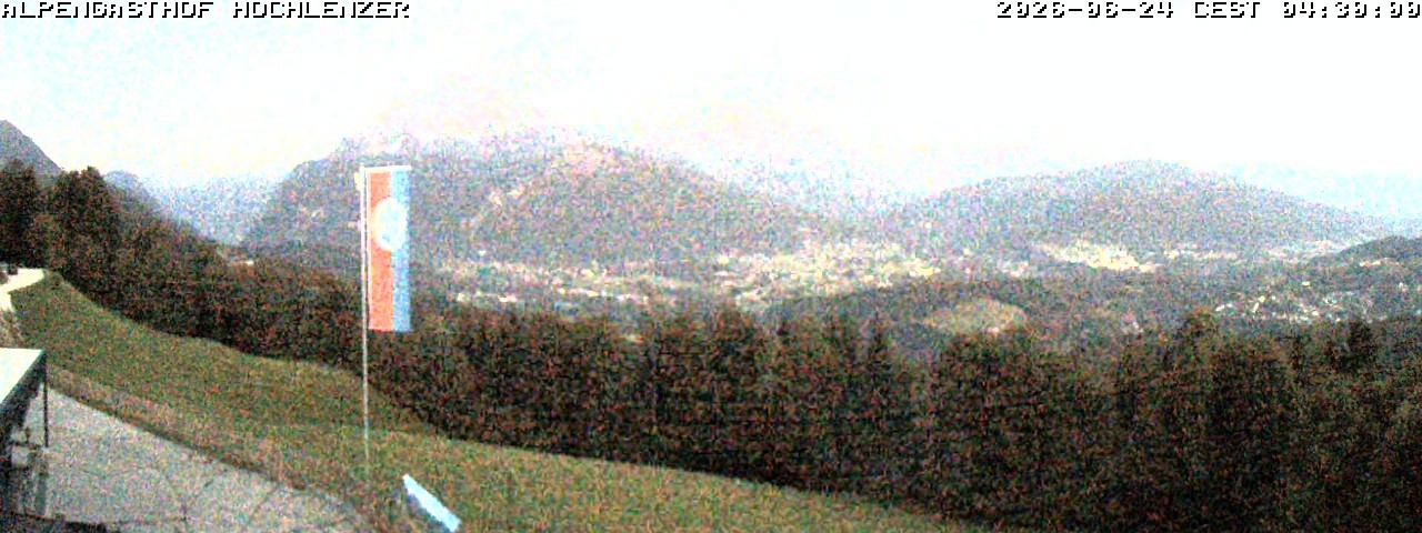 Archiv Foto Webcam Schönau am Königssee: Alpengasthof Hochlenzer