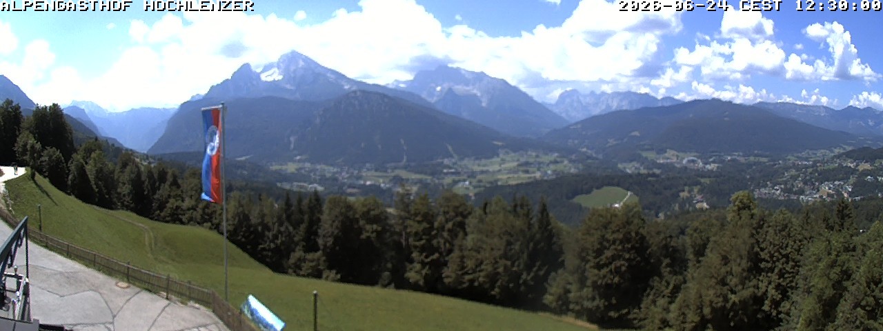 Archiv Foto Webcam Schönau am Königssee: Alpengasthof Hochlenzer