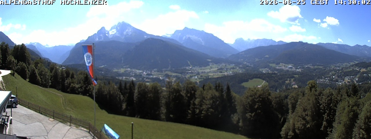 Archiv Foto Webcam Schönau am Königssee: Alpengasthof Hochlenzer