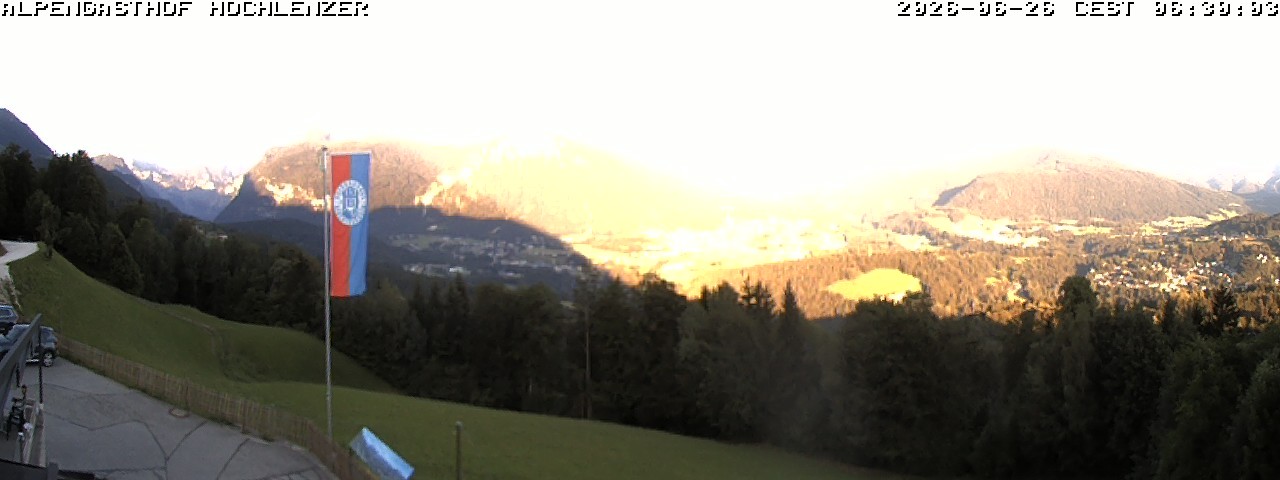 Archiv Foto Webcam Schönau am Königssee: Alpengasthof Hochlenzer