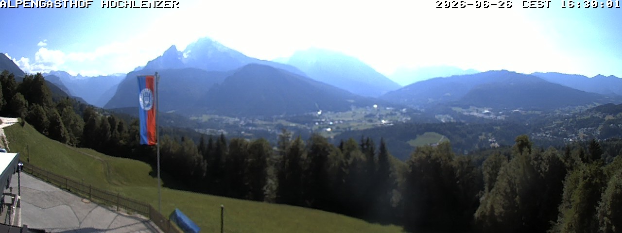 Archiv Foto Webcam Schönau am Königssee: Alpengasthof Hochlenzer