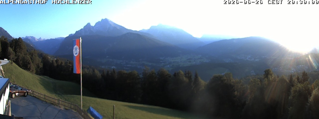 Archiv Foto Webcam Schönau am Königssee: Alpengasthof Hochlenzer