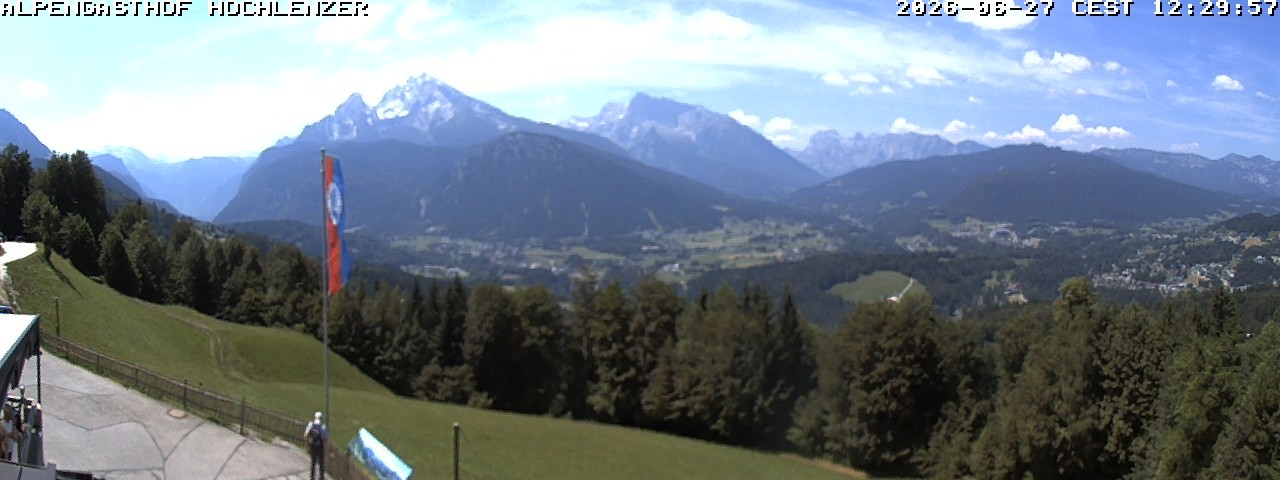 Archiv Foto Webcam Schönau am Königssee: Alpengasthof Hochlenzer