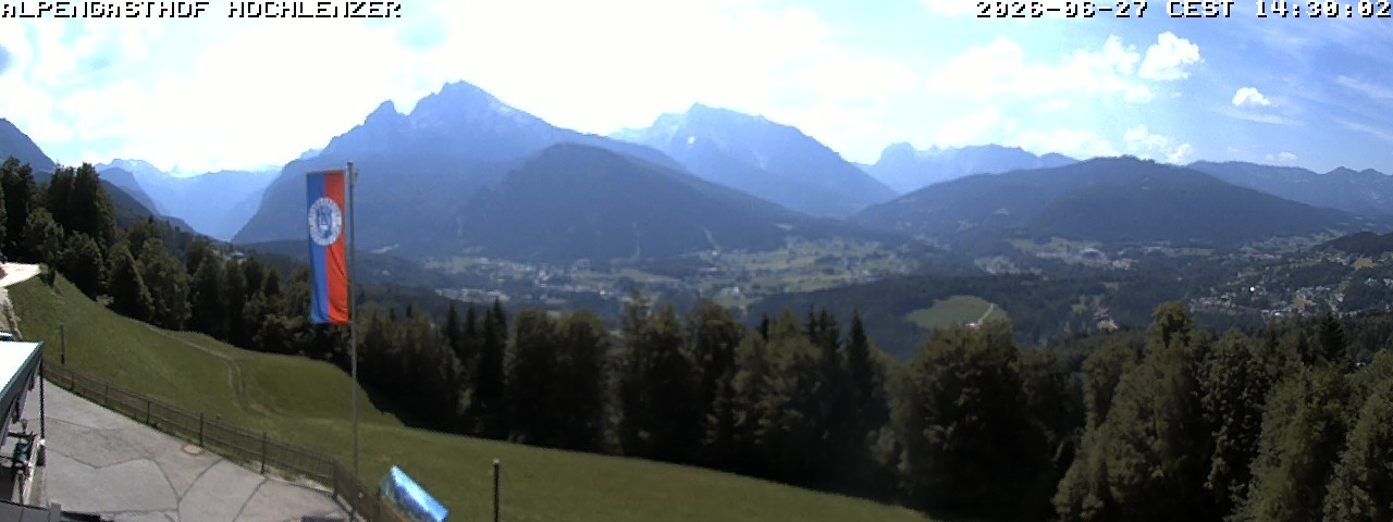 Archiv Foto Webcam Schönau am Königssee: Alpengasthof Hochlenzer