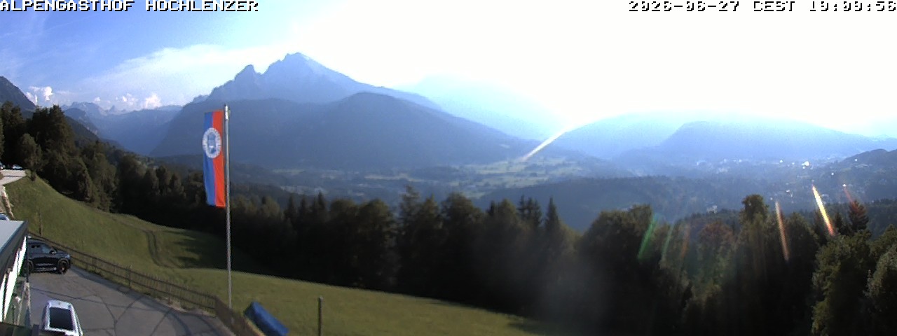 Archiv Foto Webcam Schönau am Königssee: Alpengasthof Hochlenzer
