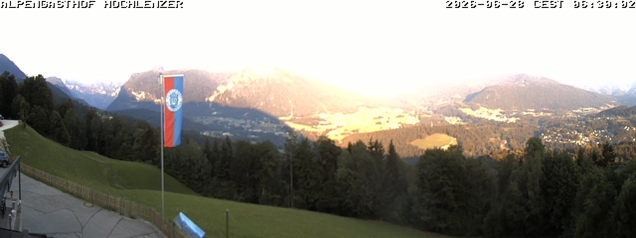 Archiv Foto Webcam Schönau am Königssee: Alpengasthof Hochlenzer