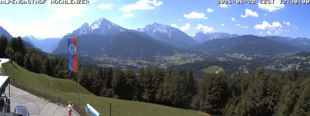 Archiv Foto Webcam Schönau am Königssee: Alpengasthof Hochlenzer
