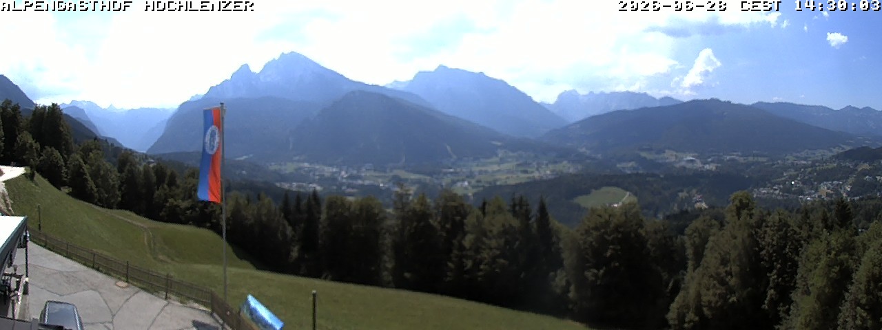 Archiv Foto Webcam Schönau am Königssee: Alpengasthof Hochlenzer