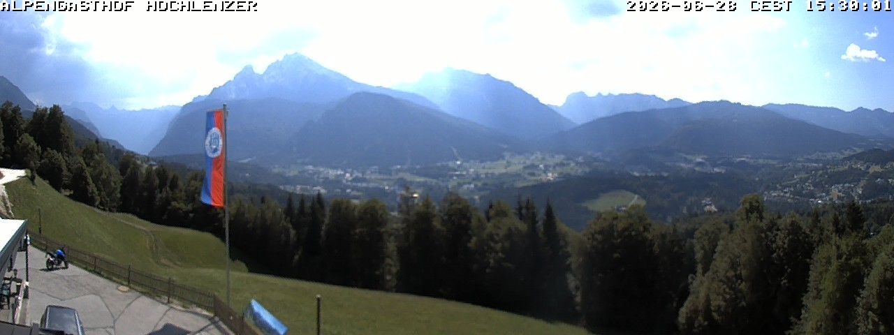 Archiv Foto Webcam Schönau am Königssee: Alpengasthof Hochlenzer