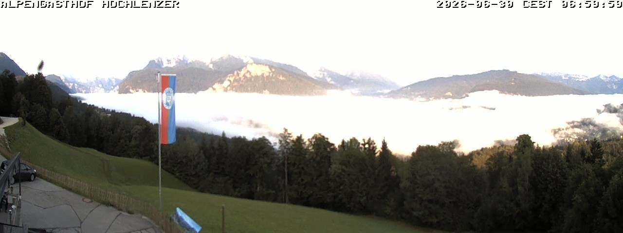 Archiv Foto Webcam Schönau am Königssee: Alpengasthof Hochlenzer