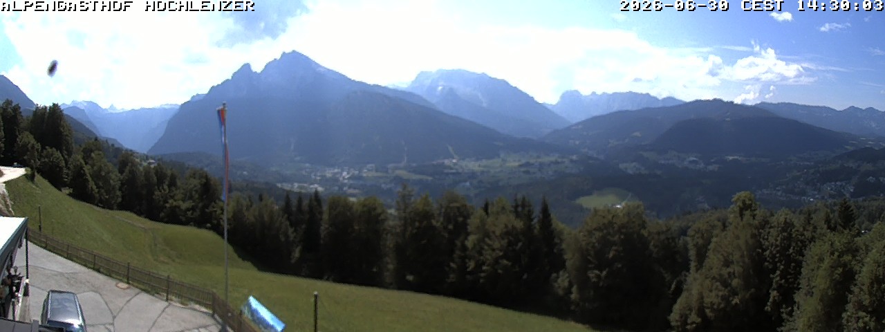 Archiv Foto Webcam Schönau am Königssee: Alpengasthof Hochlenzer