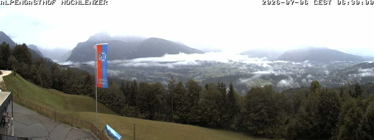 Archiv Foto Webcam Schönau am Königssee: Alpengasthof Hochlenzer