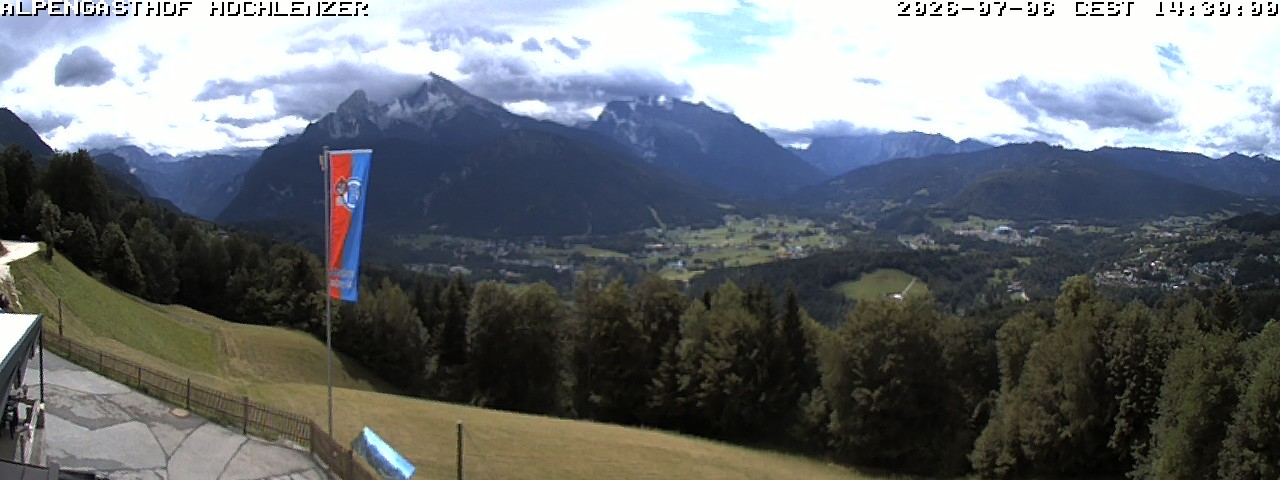 Archiv Foto Webcam Schönau am Königssee: Alpengasthof Hochlenzer