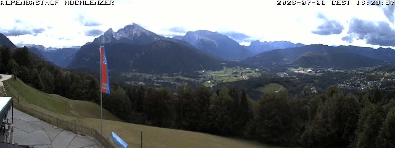 Archiv Foto Webcam Schönau am Königssee: Alpengasthof Hochlenzer