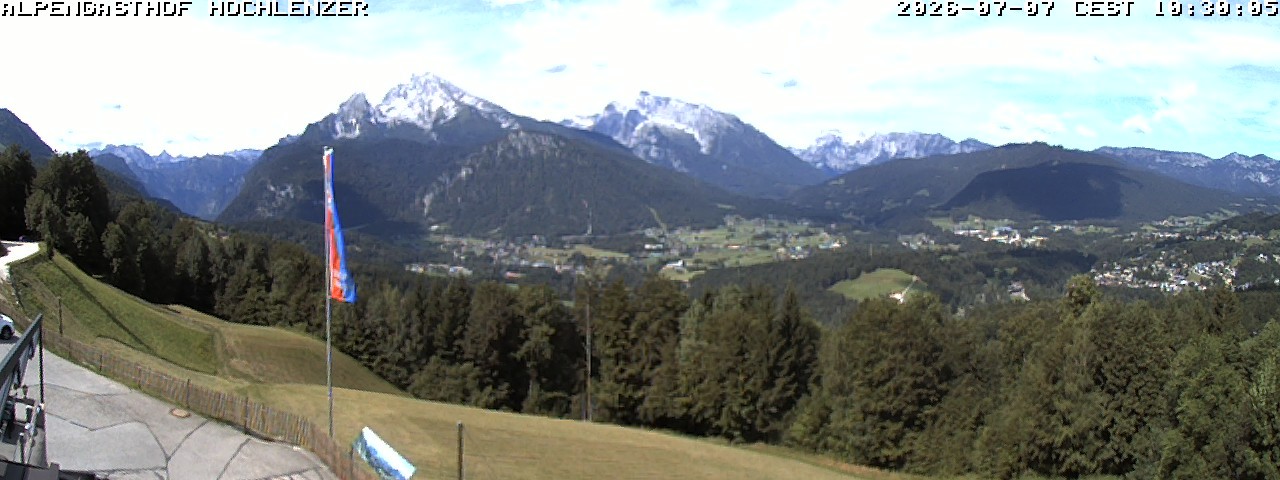 Archiv Foto Webcam Schönau am Königssee: Alpengasthof Hochlenzer