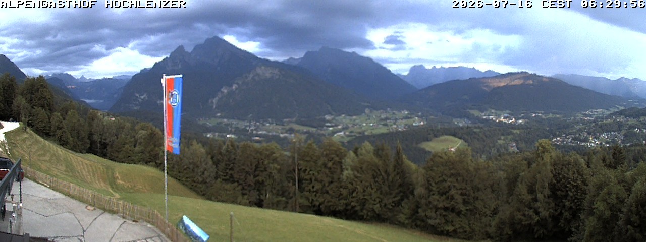 Archiv Foto Webcam Schönau am Königssee: Alpengasthof Hochlenzer