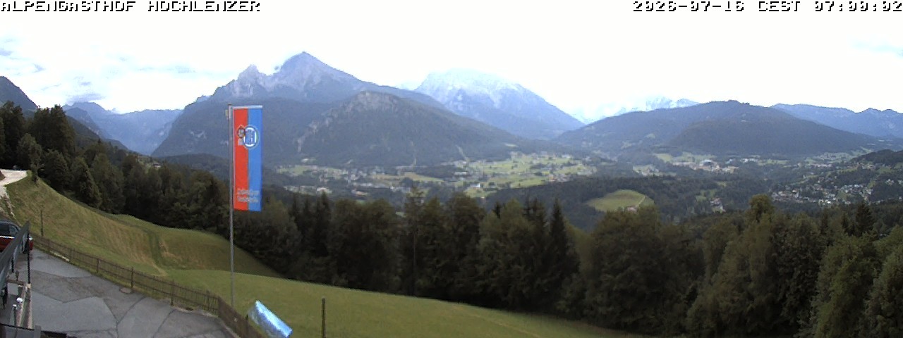 Archiv Foto Webcam Schönau am Königssee: Alpengasthof Hochlenzer
