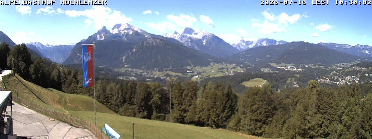 Archiv Foto Webcam Schönau am Königssee: Alpengasthof Hochlenzer