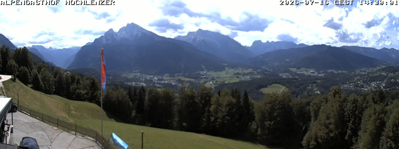 Archiv Foto Webcam Schönau am Königssee: Alpengasthof Hochlenzer
