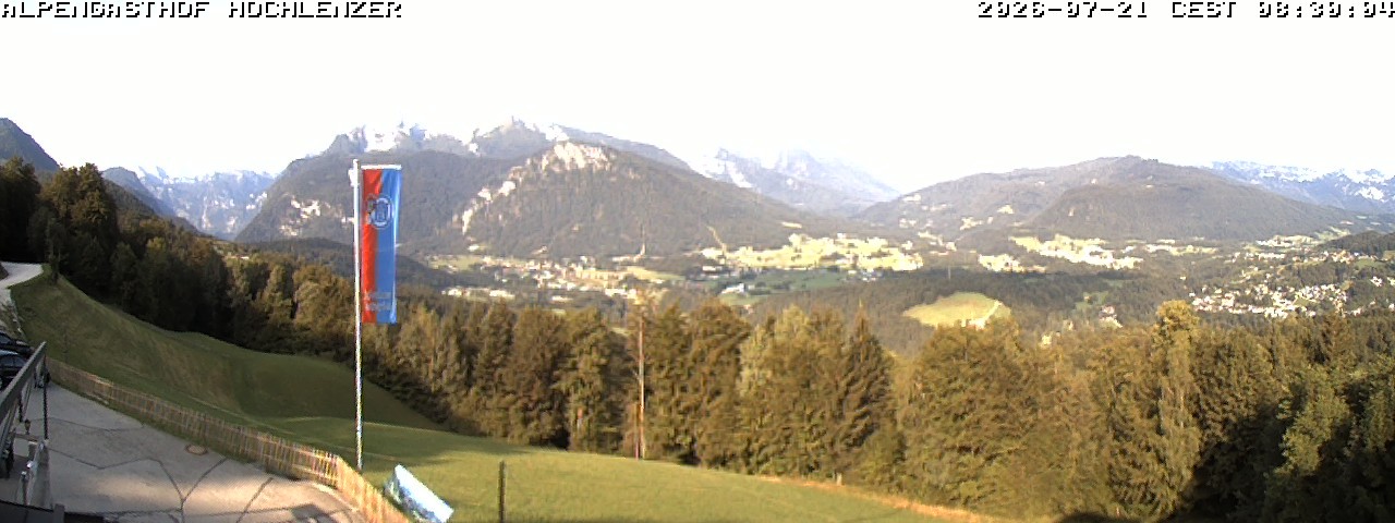 Archiv Foto Webcam Schönau am Königssee: Alpengasthof Hochlenzer