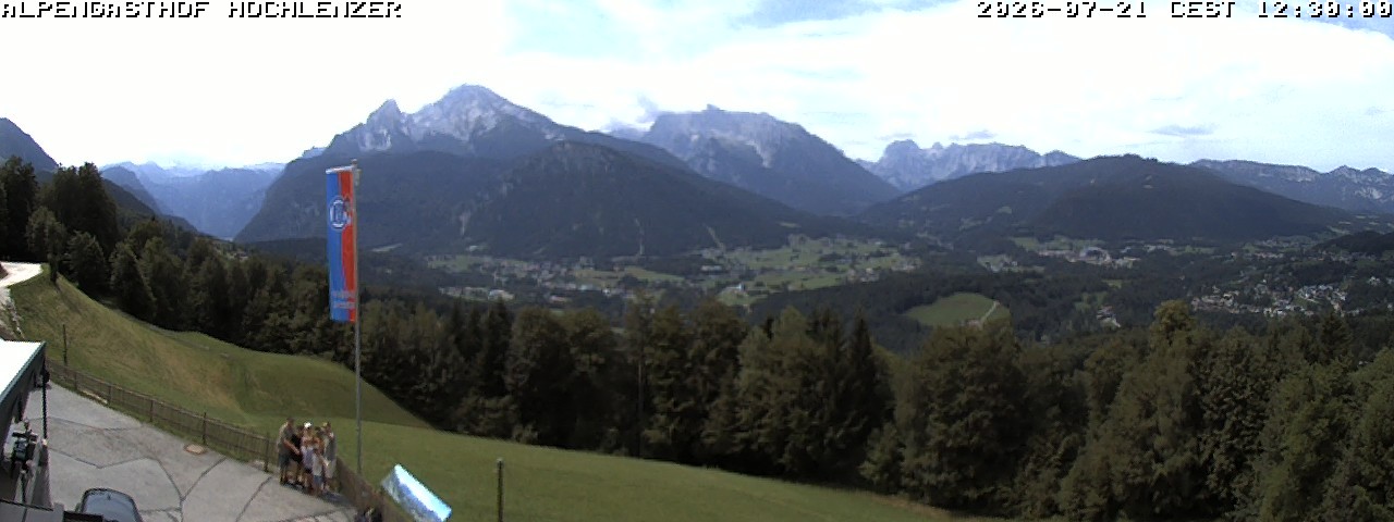 Archiv Foto Webcam Schönau am Königssee: Alpengasthof Hochlenzer