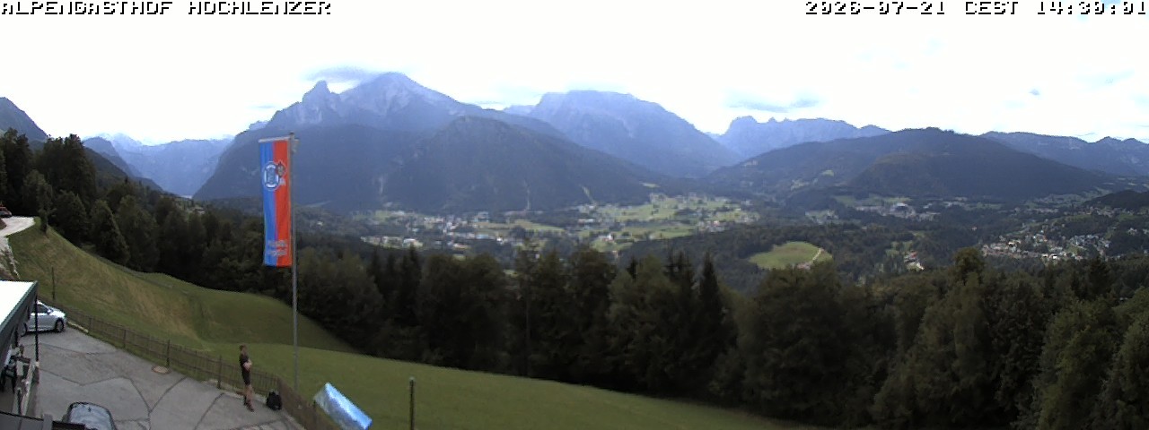 Archiv Foto Webcam Schönau am Königssee: Alpengasthof Hochlenzer
